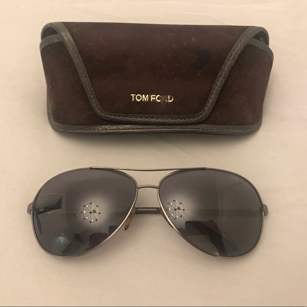 Tom Ford Charles TF35 aviator sunglasses